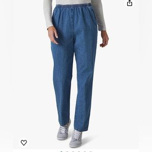 Briggs petite vintage Pull-on Pant with Elastic Waist jeans